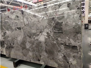 Breccia Alba Marble Slab