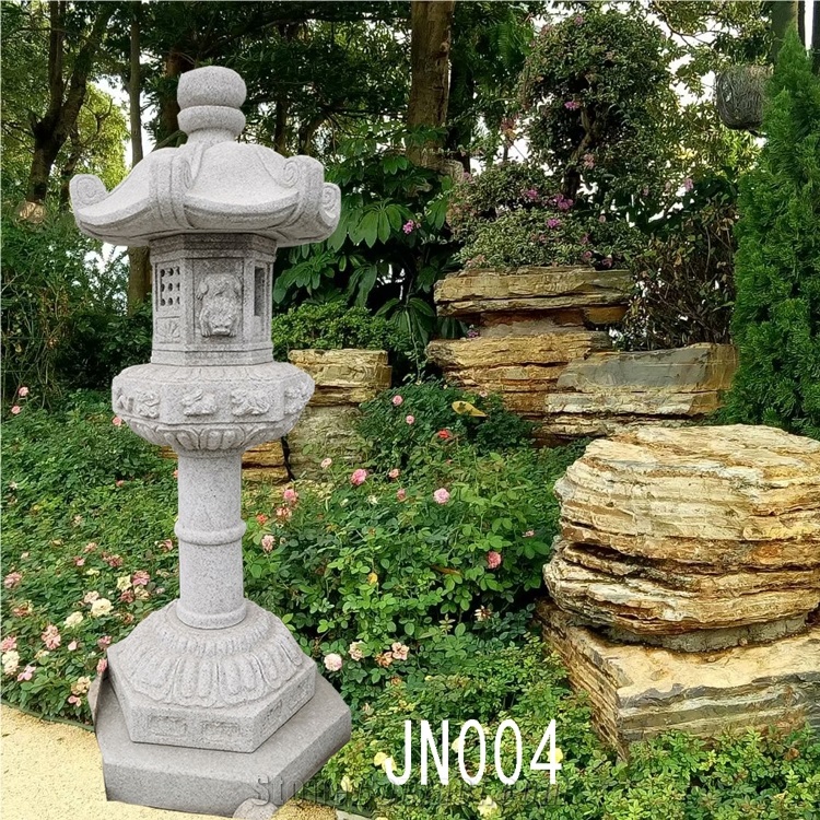 Janpanese Style Stone Carving Lantern Jn-004