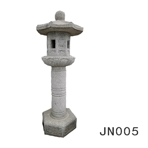 Japanese Style Carved Stone Lantern Jn-005