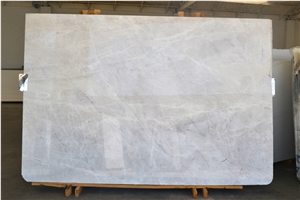 Bianco Glazed Polished Marble Slab