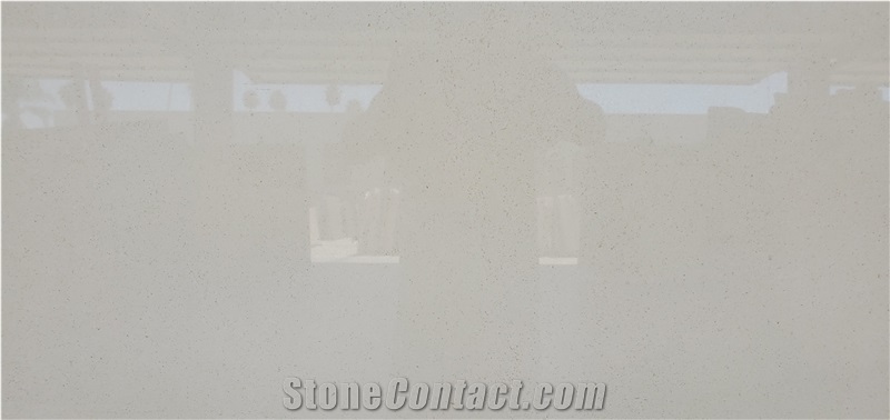 White Limestone Polished Slab 4.3