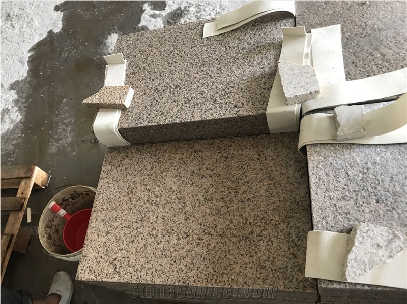 G682 Yellow and Beige Granite Slab and Tiles