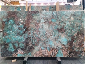 Amazon Green Slab , Luxury Granite