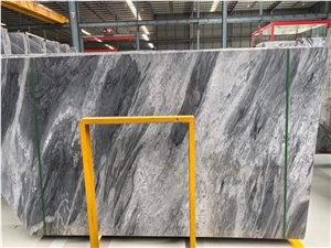 Silver Florence Grey Marble Slab for Project