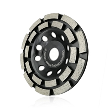 Diamond Double Row Grinding Cup Wheel 5in/125mm