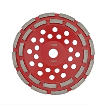 Diamond Double Row Grinding Cup Wheel 7in/180mm