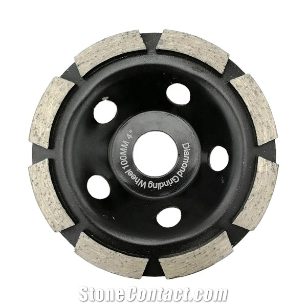 Single Row Diamond Cup Wheel 4in/100mm