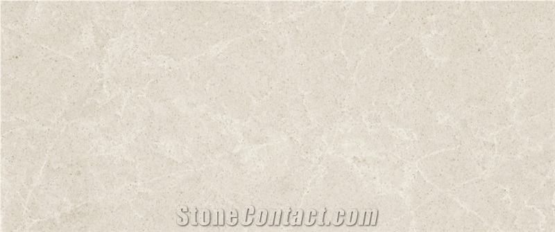 Cosmopolitan White Quartz Stone Slab