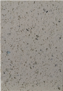 Pearl White Monochrome Quartz Stone (Polished)