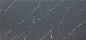 Sorano Black Quartz Stone Slab