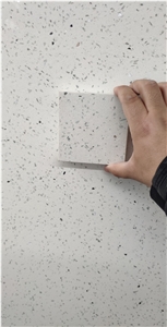 White Monochrome Quartz Stone Slabs