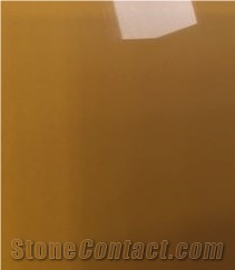 Yellow Solid Color Quartz Stone (Polished)