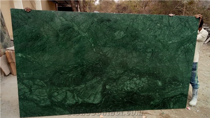 Indian Green Marble, Rajasthan Green Marble Block