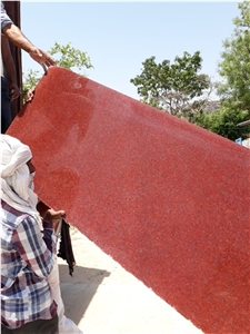 Red Multicolour Granite