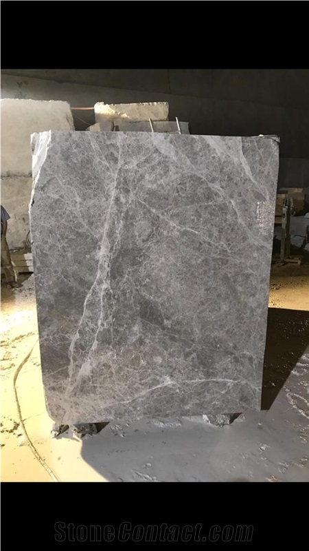 Silver Grey Marble Blocks