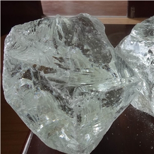 White Glass Rocks Stone for Sale