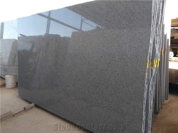 Indian Crystal Grey Granite Slab