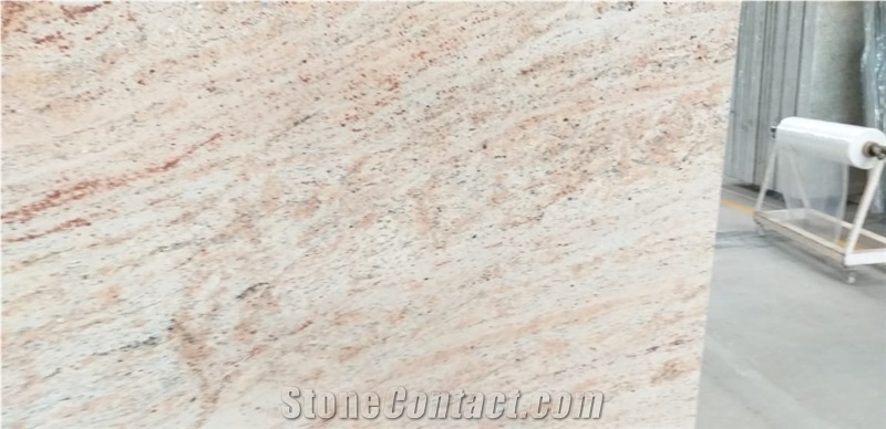 Ivory Brown Granite Slabs