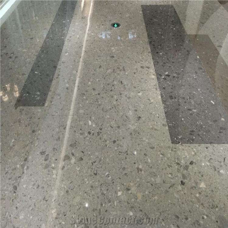 Natural Marble Aggregate Artificial Stone Floor