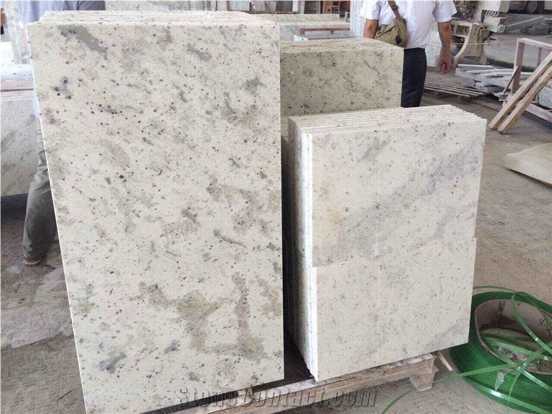 Andromeda Sri Lanka White Granite Tile,Kitchen Slabs