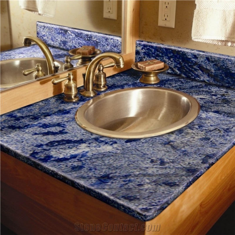 Azul Bahia Blue Granite Bathroom Vanity Top /Countertop