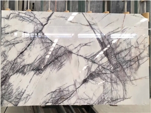 Milas Liac Mugla New York Marble Slab, Tile Interior Flooring