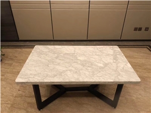 Silver Dragon Marble Honed Interior Table Top-Stone Furniture