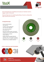 Velox - Flap Discs for Ceramic Bevelling