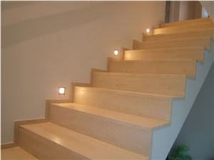 Thala Beige Marble Stairs