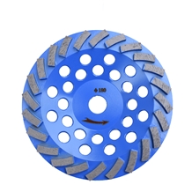 Turbo Shape 7" Diamond Grinding Cup Wheels