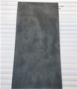 Concrete Black Flexible Stone Veneer Sheets