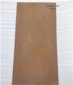 Concrete Brown Flexible Stone Veneer Sheets