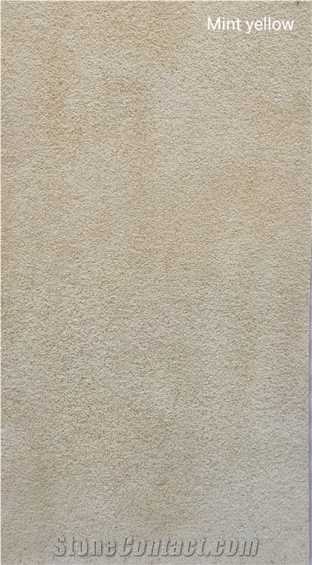 Mint White Sandstone Flexible Thin Stone Veneer Sheets