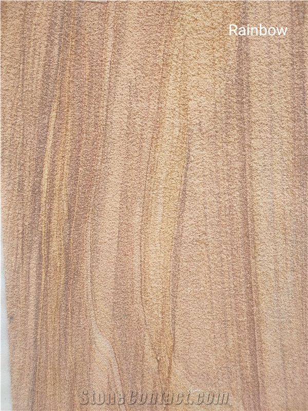 Rainbow Sandstone Flexible Thin Stone Veneer
