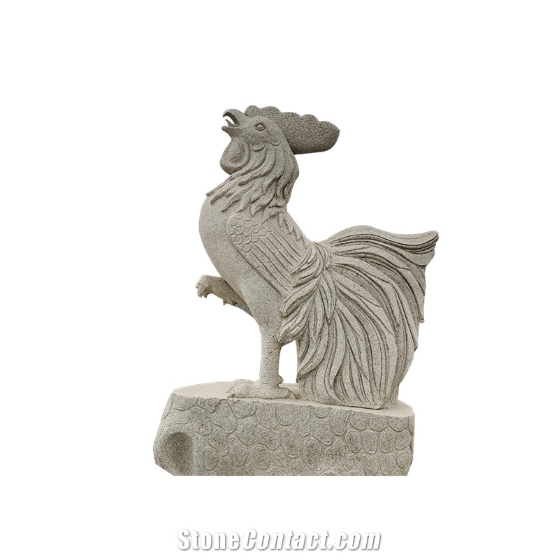 Chinese Hand Carved Lovely Stone Animal Carvings