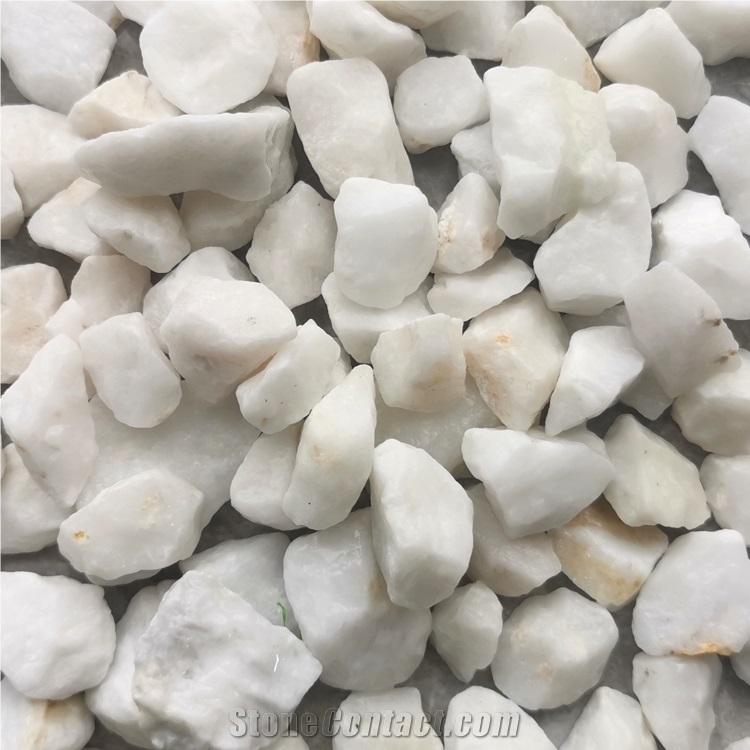 Chinese Hot Sale Dl-002 Snow White Gravel Stone