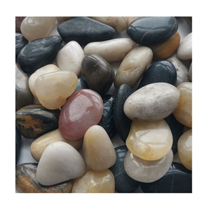 Nj-002 Mixed Pebble Polished Ball Stone