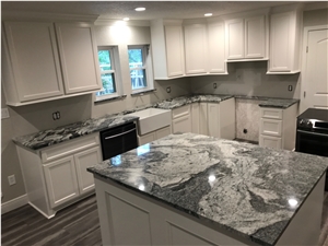 White Wave 11509 Granite Kitchen Countertops