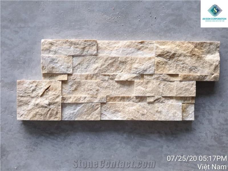 Wall Panel Marble Made in Vietnam Ledge Stone