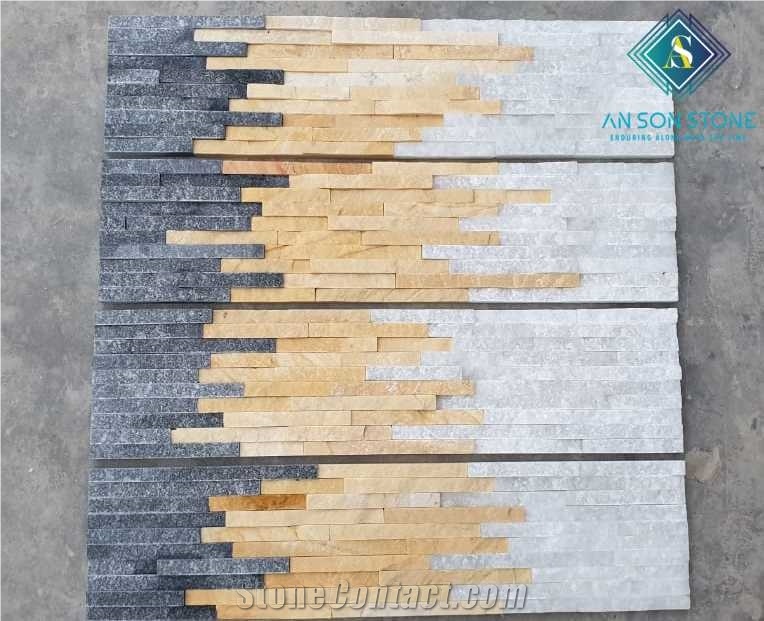 Wall Panel Marble Made in Vietnam Ledge Stone