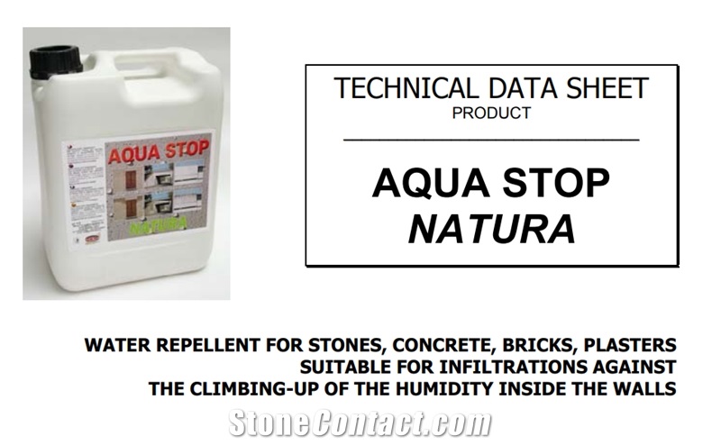 Aqua Stop Natura Water Repellent for Stones