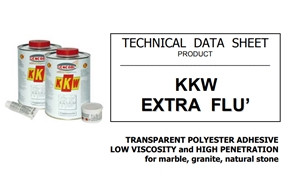 Extra Flu Transparent Polyester Adhesive Low Viscosity and High Penetration