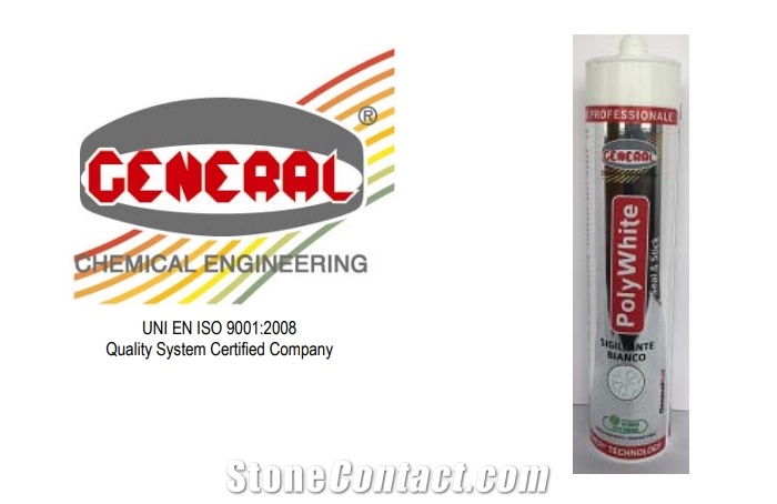 Polywhite Sealant/Adhesive, Monocomponent Of High Performance (For Assembly) in Cartridge