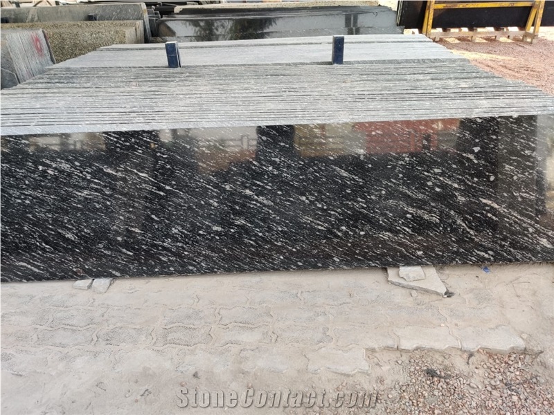 Black Marquhino Granite Tiles & Slabs