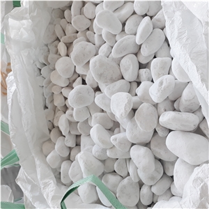 High Quality Snow White Pebble from Vietnam
