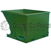 Tilting Iron Box 150x125xh90mm Collapsible Dumpste