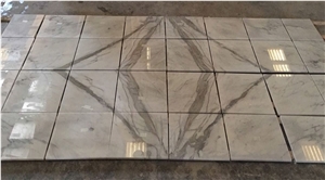 Polished White Marble Tiles