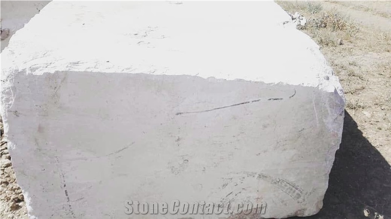 Travertine Quarry Blocks, Iran White Travertine Blocks