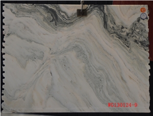 Lanscape White Marble Slabs