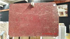 Sunny Red Marble Slabs